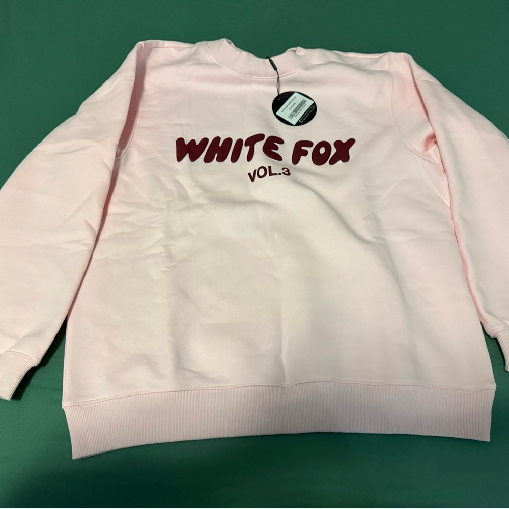 White Fox Offstage Sweater Cupcake